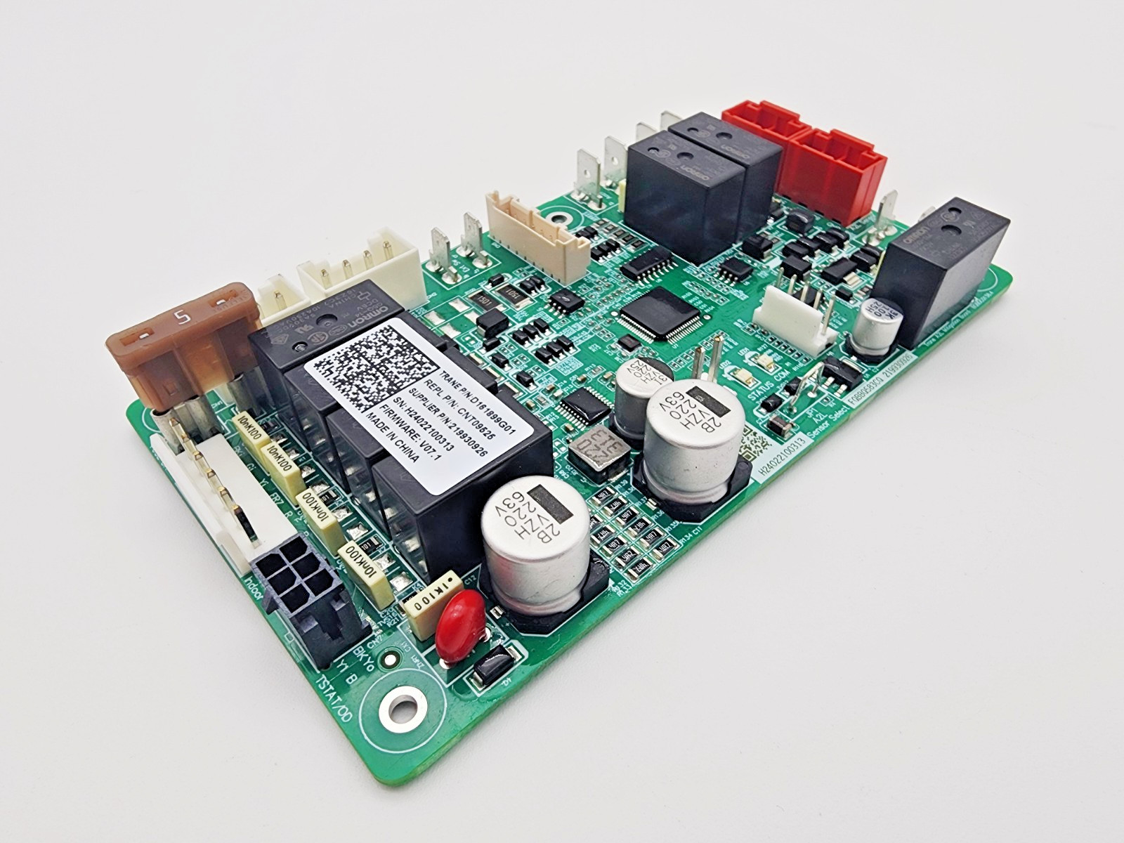 Trane D161899G01 CNT09525 Control PCB Assy A2L Mitigation Power / Board Only