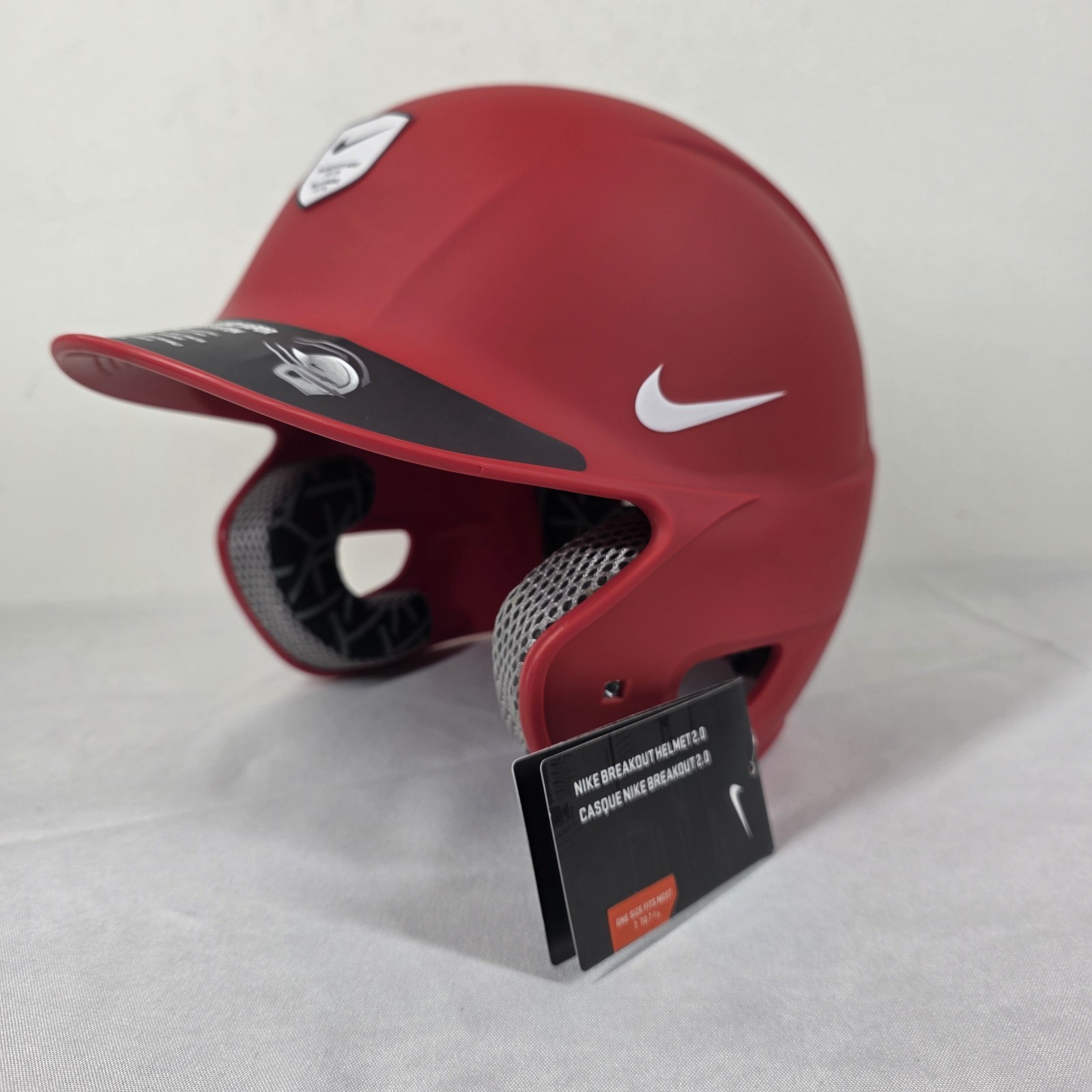 NIKE Breakout Helmet 2.0 Red One Size Fits Most 7 To 7 3/4 Baseball Brand New