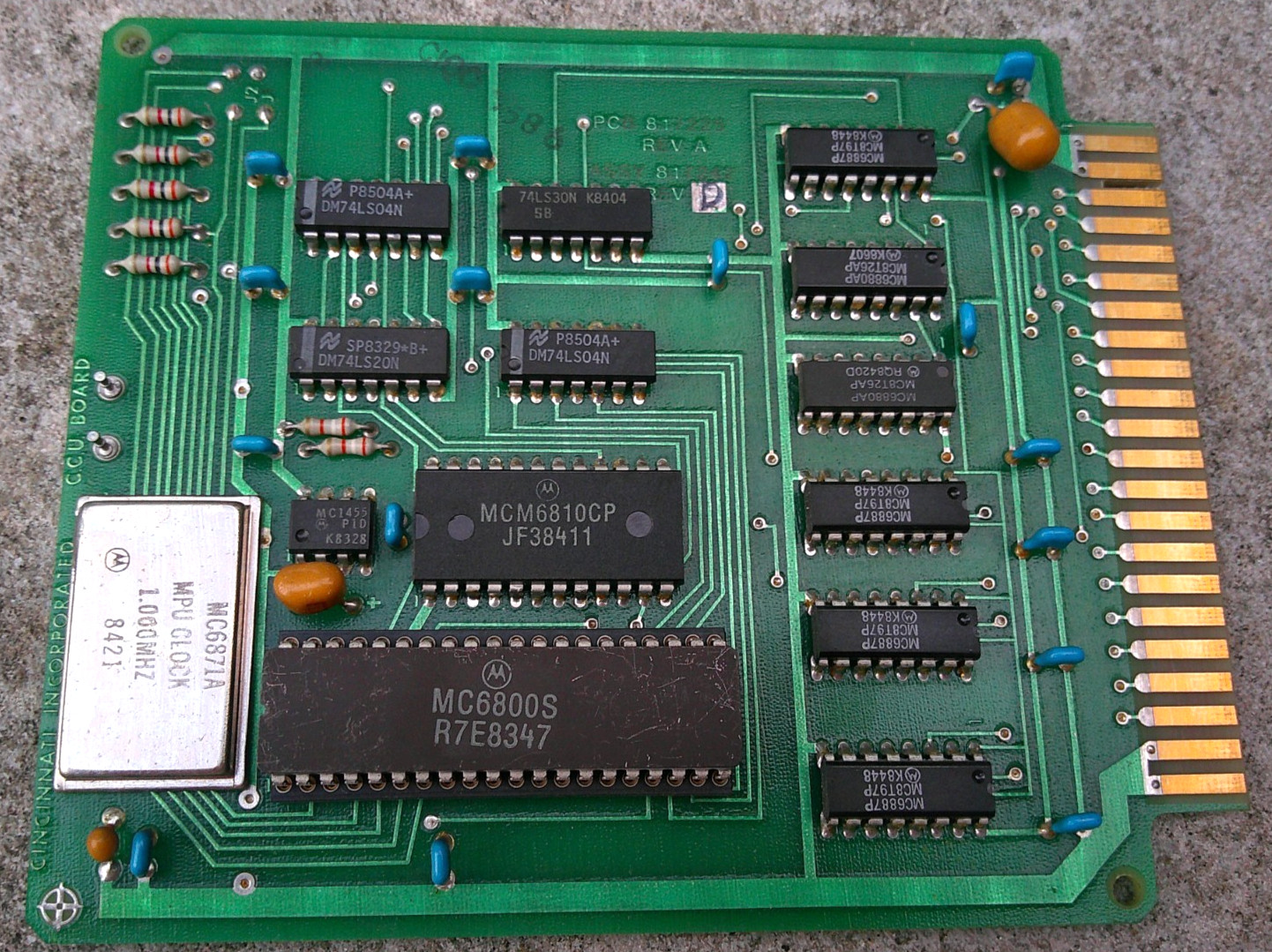 Cincinnati Incorporated 817225 REV A Circuit Board