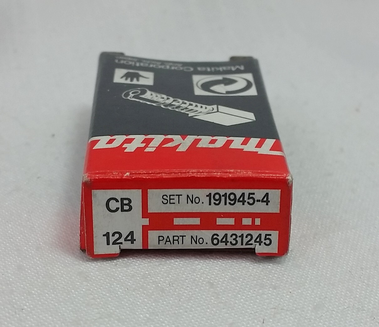 Makita Carbon Brush CB-124 set 191945-4 643124 Genuine Replacement Motor Brushes