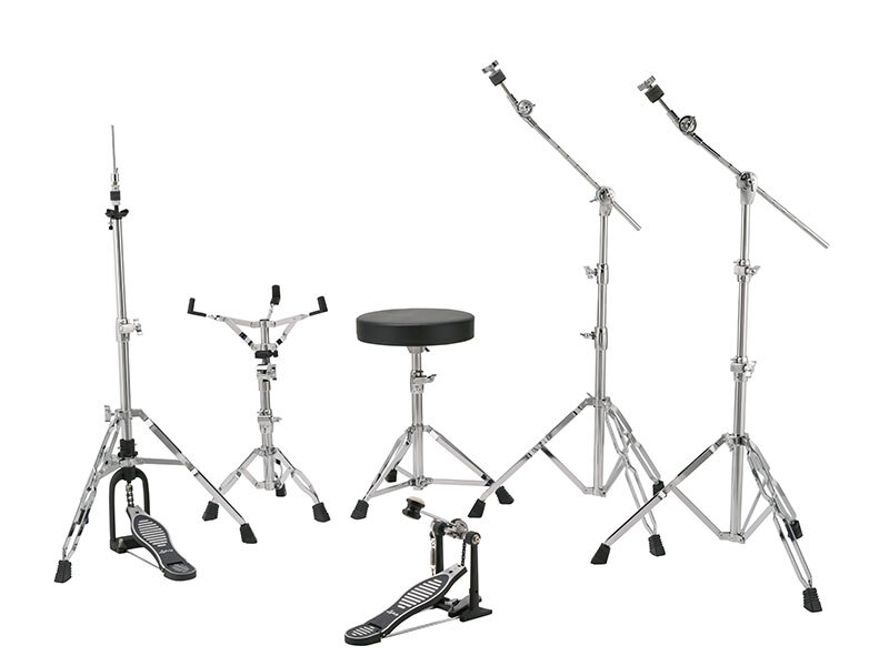 Ludwig Element Evolution 6-Piece Complete Drum Kit w. Hardware (18) Mint Sparkle