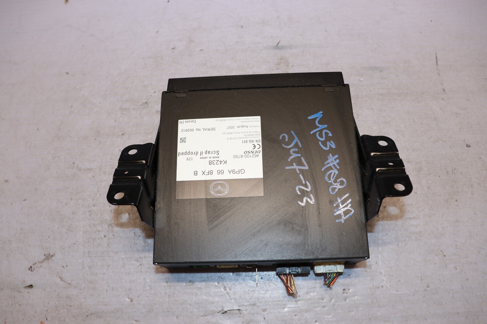 2007-2009 Mazdaspeed3 MS3 GPS Navigation DVD ROM Driver OEM