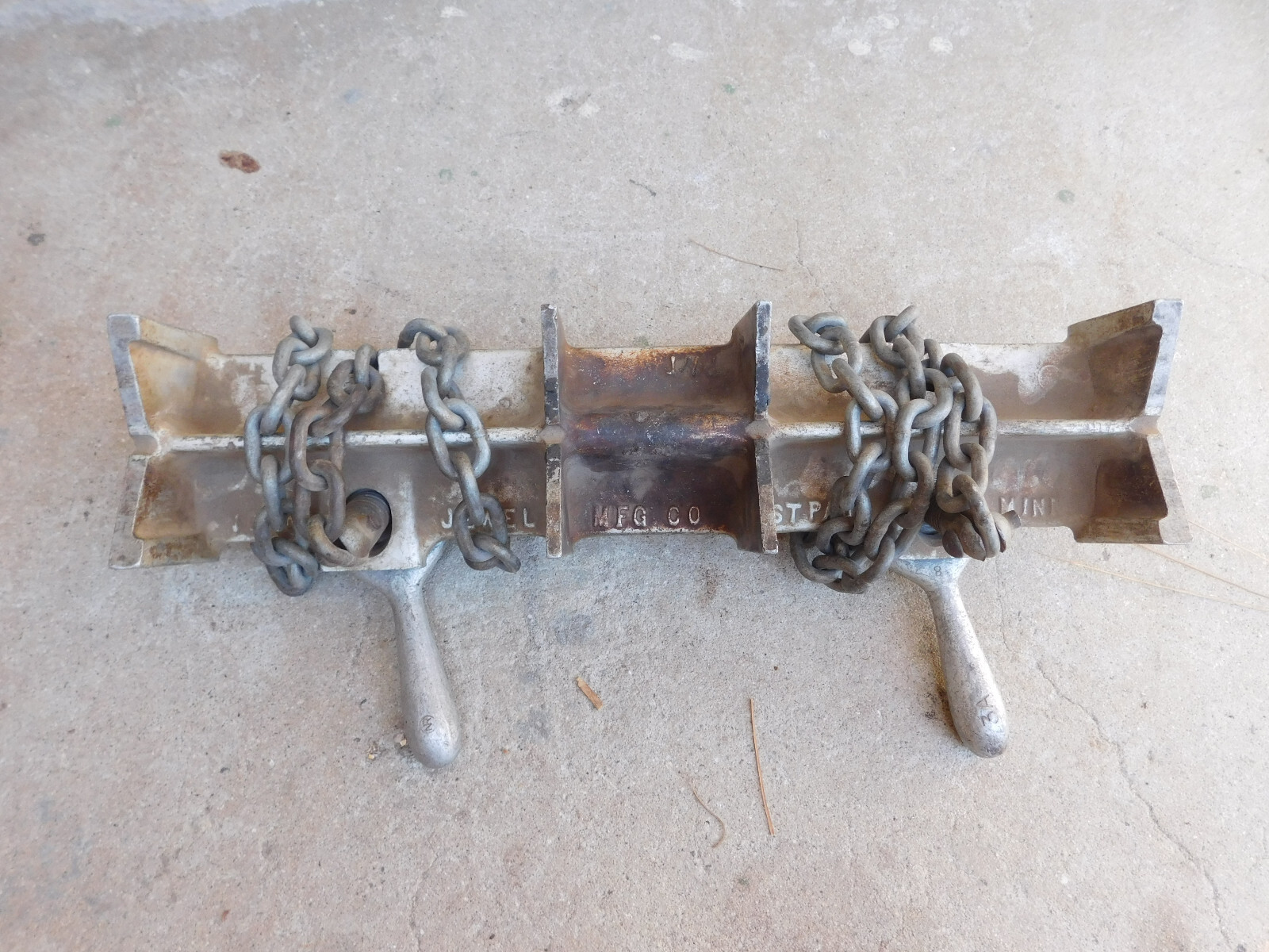 Jewel MFG Co Pipe Welding Pipe Clamp Vise