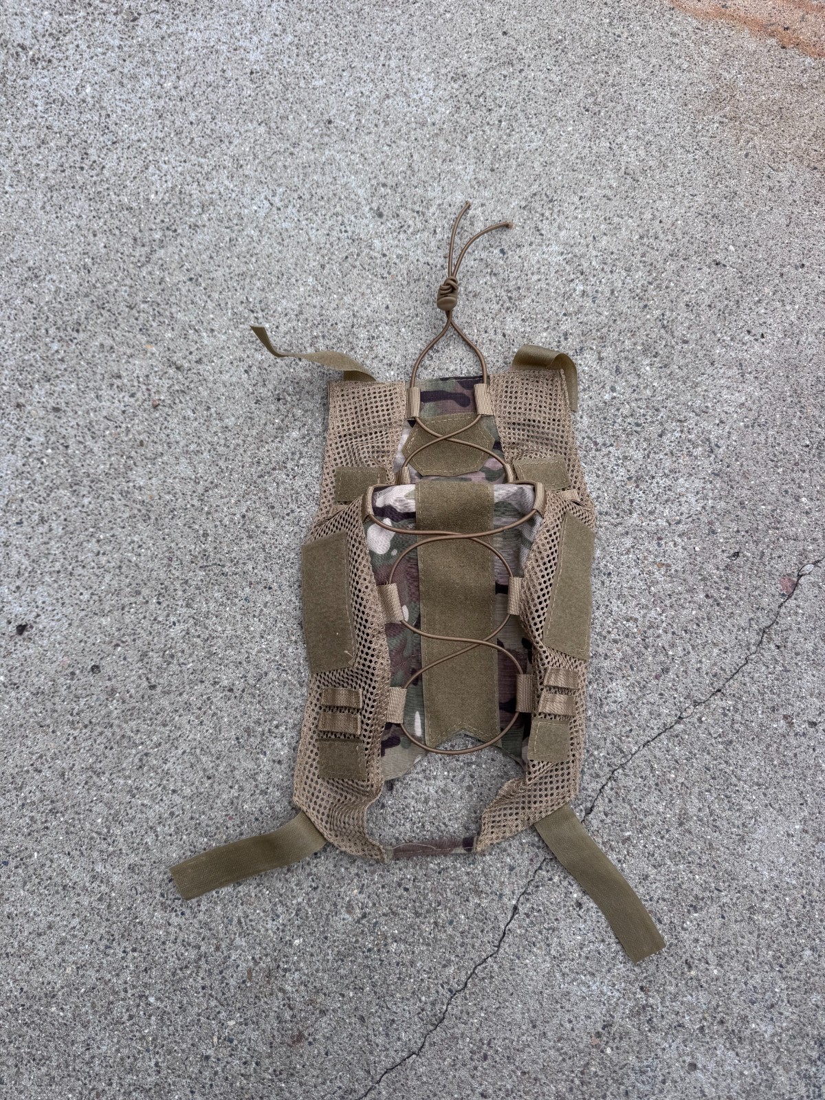 Multicam High Cut Mesh Helmet Cover for Large Ops Core