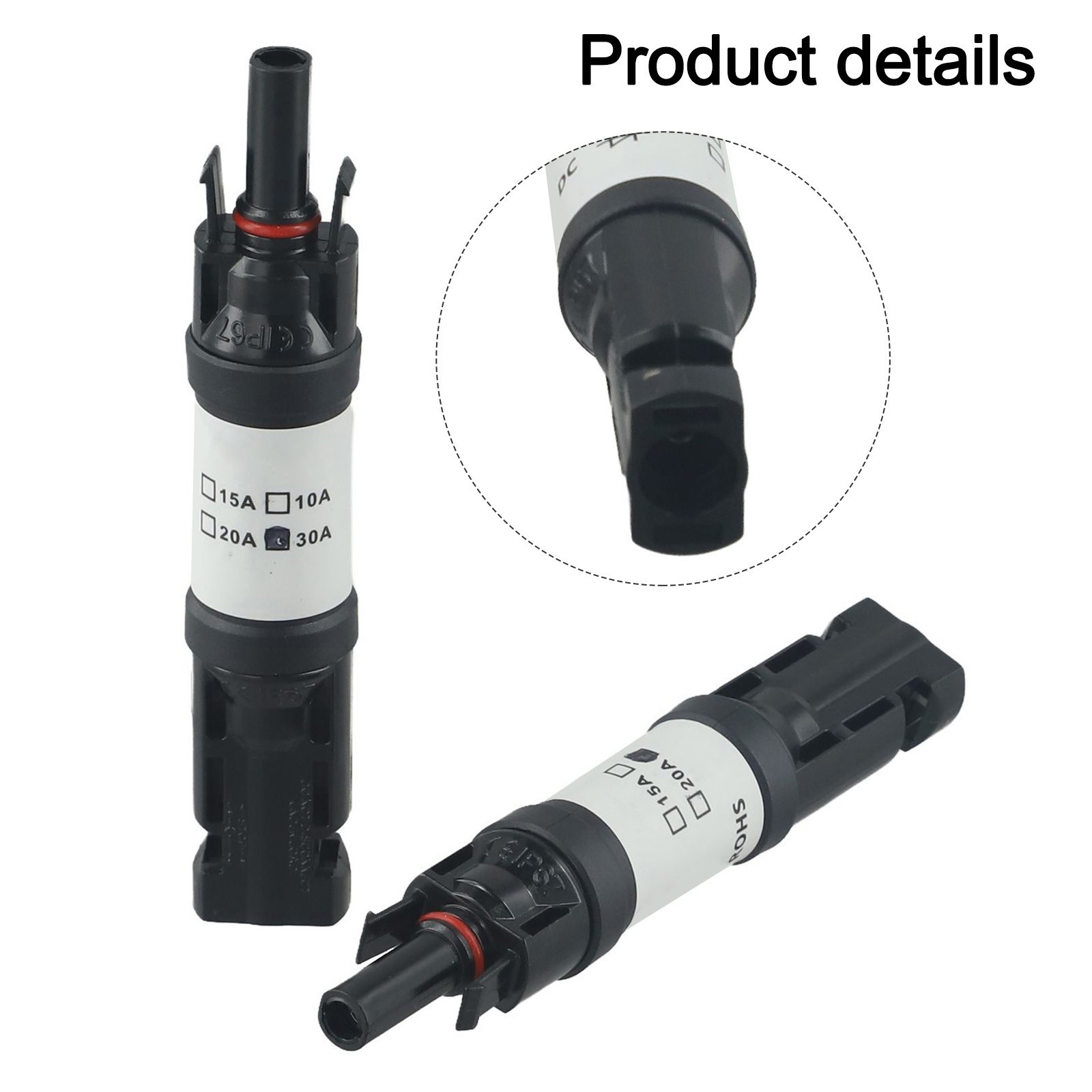 Photovoltaic Diode Connector 30A Diode Continuous Current 30A For Outdoor Use