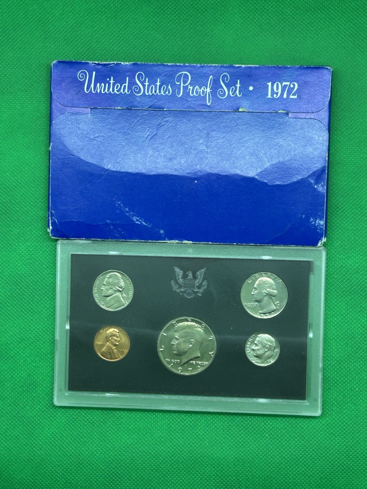 PROOF Set 1972-S in Original Box US Mint (5 Coin Set)