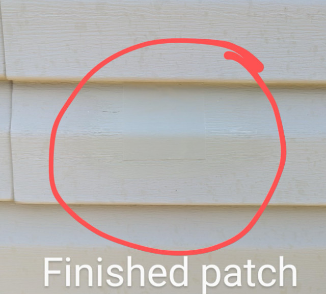 20Pack Siding Repair Kit For Vinyl Fence Self-Adhesive Tape To Cover Crack Holes
