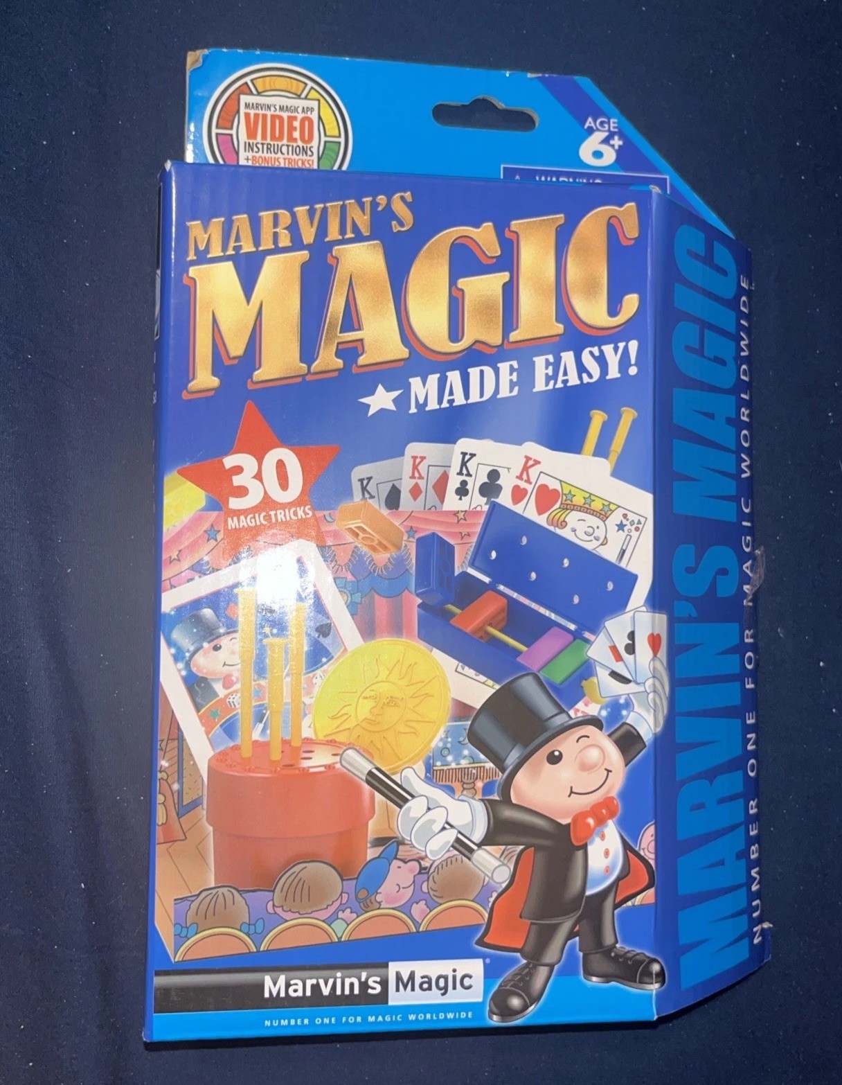 Marvin's Magic Amazing Magic Tricks Made Easy 30 Tricks Age 6+ Fun Learning