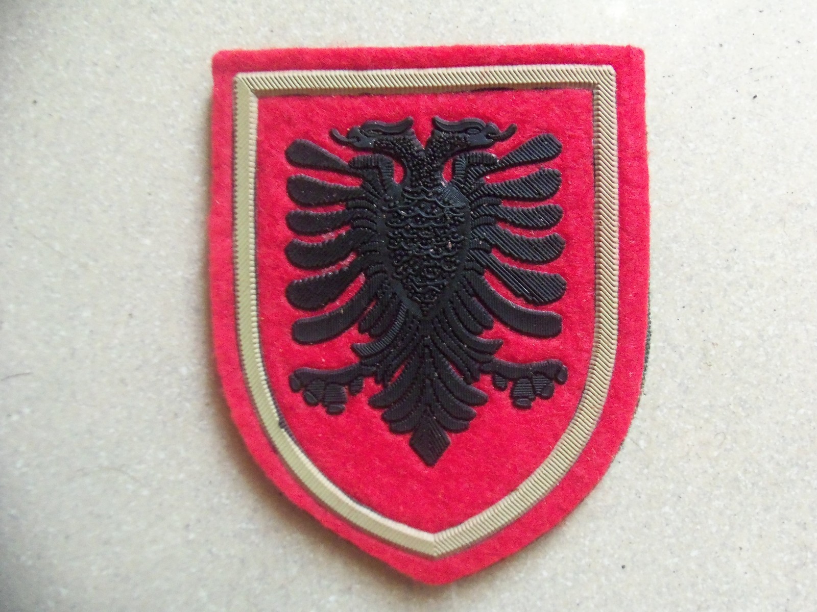 Original Albania Original Military Army Patch -badge-insignia flag
