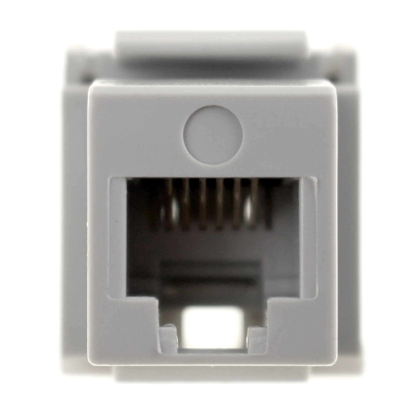 PASS & SEYMOUR LEGRAND AC-C3KEYU-G CAT3 CATEGORY 3 KEYSTONE JACK, USOC, ORANGE
