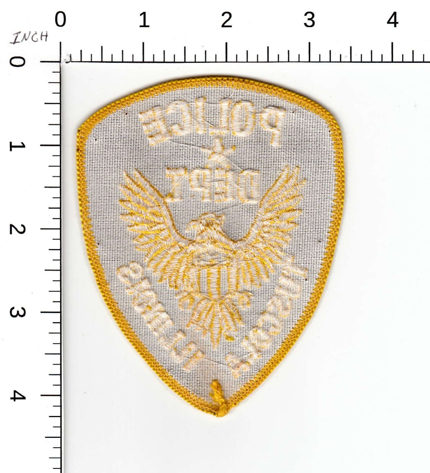 TUSCOLA OOOS ILLINOIS POLICE COLLECTIBLE PATCH