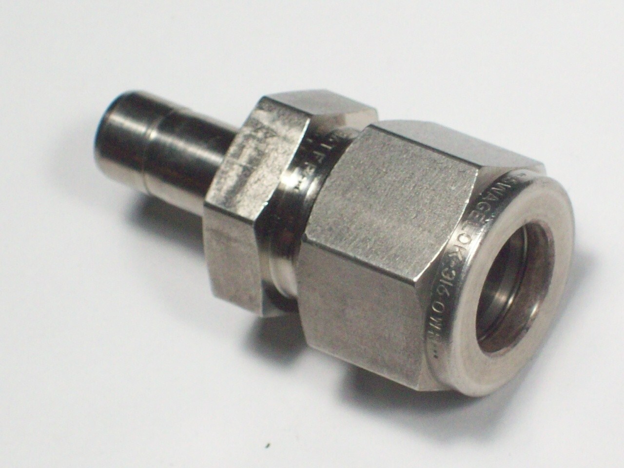 1 - Swagelok Stainless Steel Tube Reducer, 1/2" Tube x 3/8" Tube, SS-810-R-6