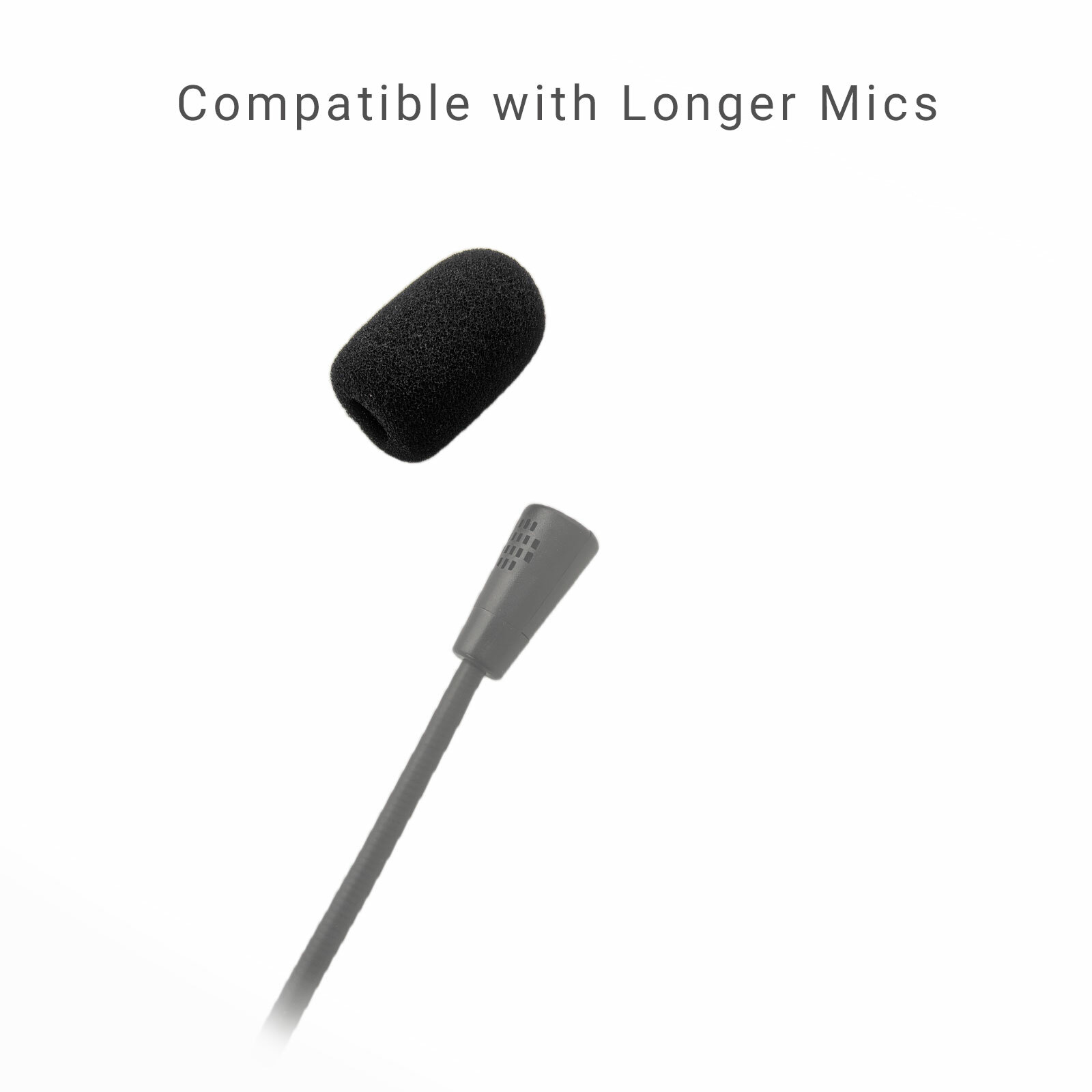 3-Pack Microphone Windscreen, Headset Windscreen, Mic Foam Covers