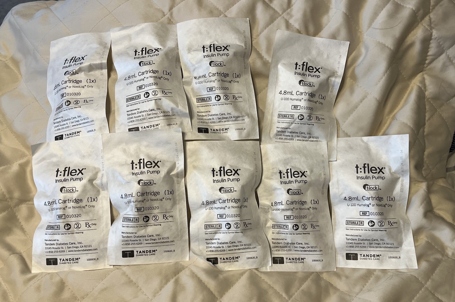 T-slim Insulin Pump Refill Cartridges