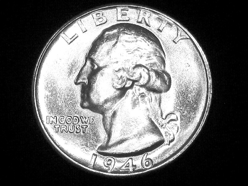 1946-D Washington Quarter --- Choice Uncirculated