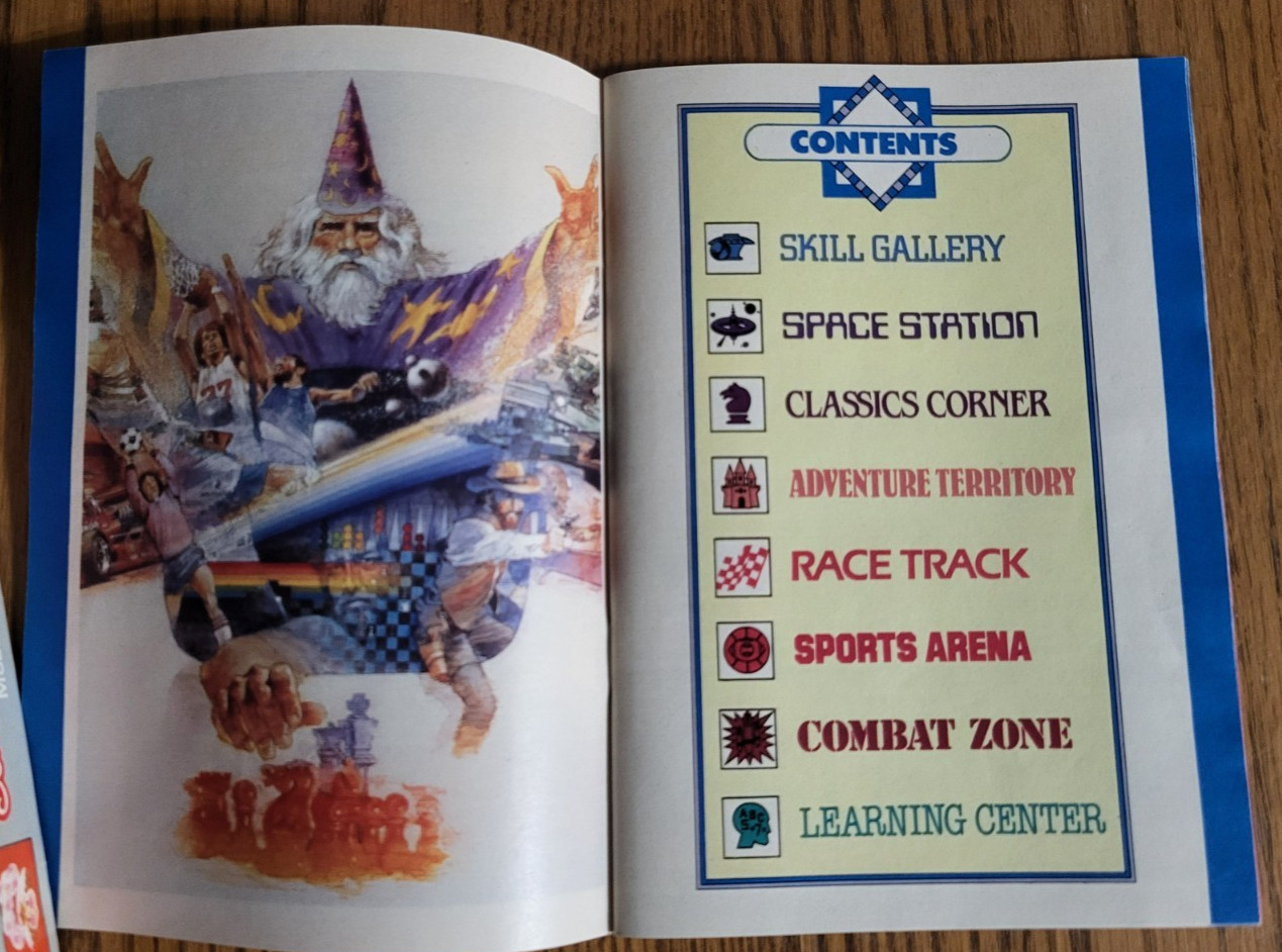 Vintage 1981 Atari 2600 Catalog 45 Game Program Cartridges Orignl Booklet Insert