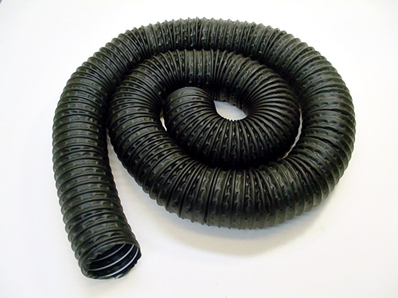 Ford 2.25 " Black Flexible Air Cleaner Intake Tube Hose Defroster SOLDx FOOT Nos