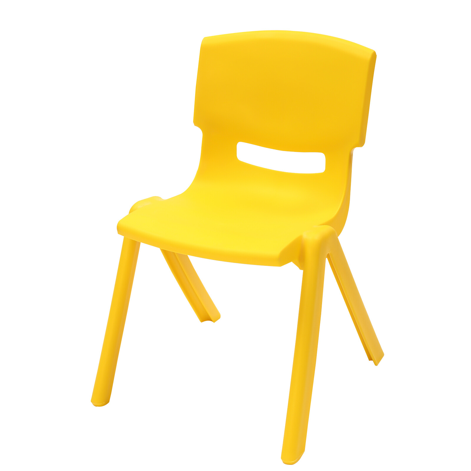 Stackable 6 Pcs School Chairs Kids Plastic Stack Chairs Toddler Chair Multicolor