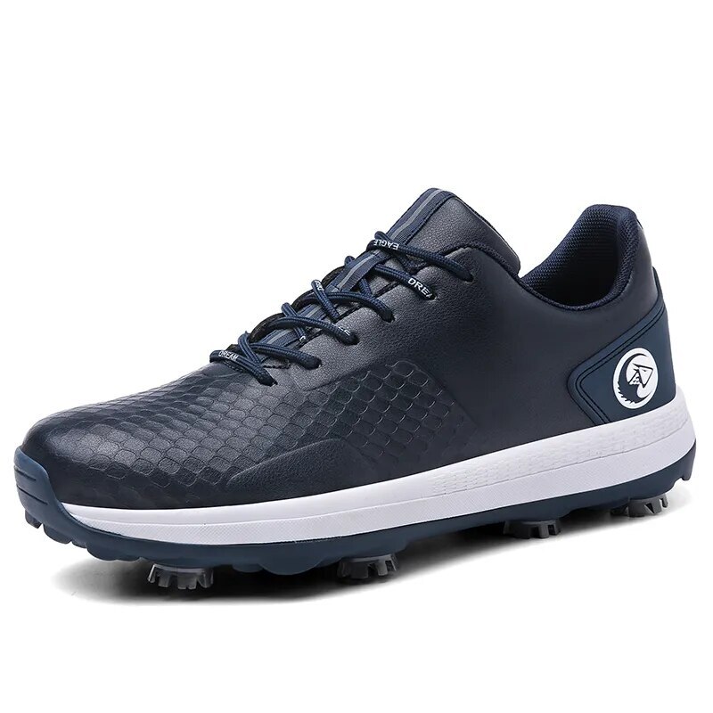 Men's Golf Shoes Waterproof Non-slip Fixed Studs Outdoor Golf Training Shoes