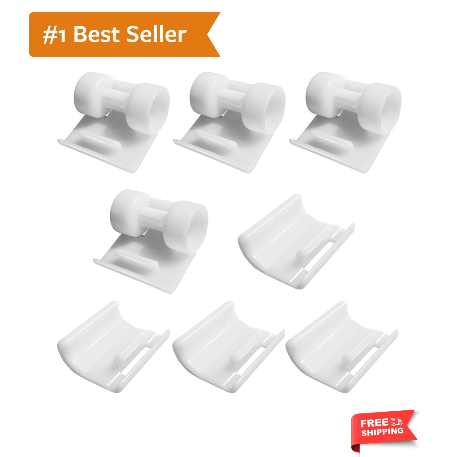 Durable Front Skirt with Rollers for Enhanced Pool Cleaner Efficiency - White