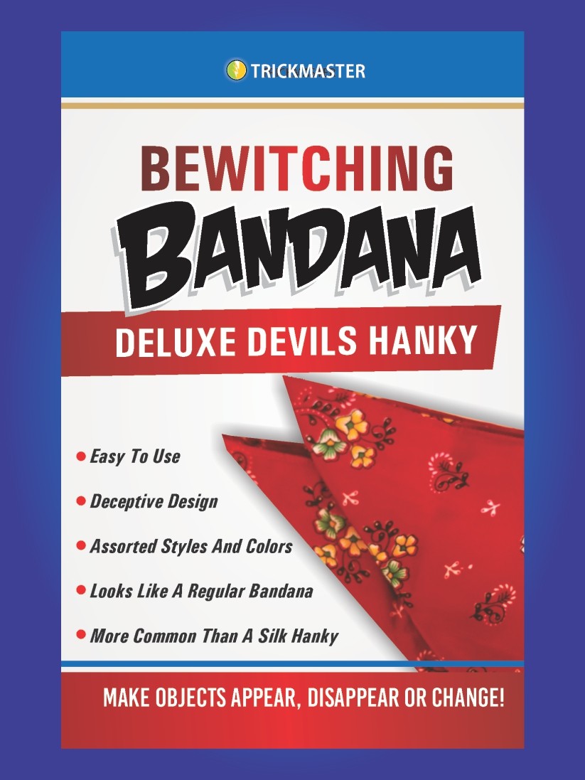 NEW Bewitching Bandana Deluxe Magic Devils Hanky
