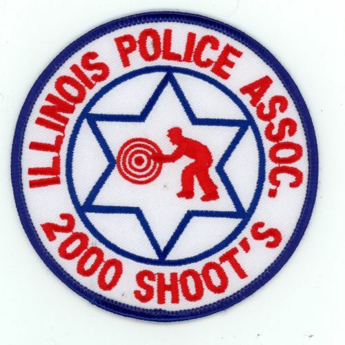 ILLINOIS IL POLICE ASSOCIATON 2000 SHOOTS NICE SHOULDER PATCH SHERIFF