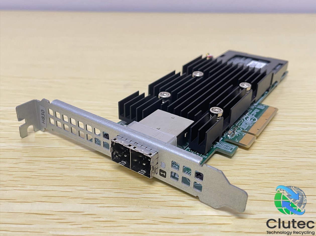 Dell WH3W8 H830 PCI-E Dual Port External SAS Raid Controller Card