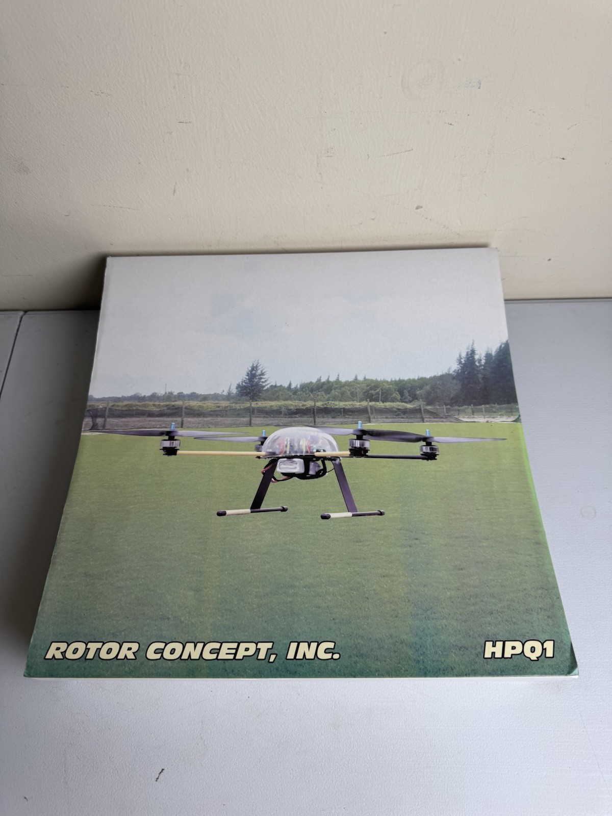 ARF HPQ1 T380 QUADCOPTER KIT ROTOR CONCEPT LOTUSRC AR DRONE MQX DJI 450 Untested