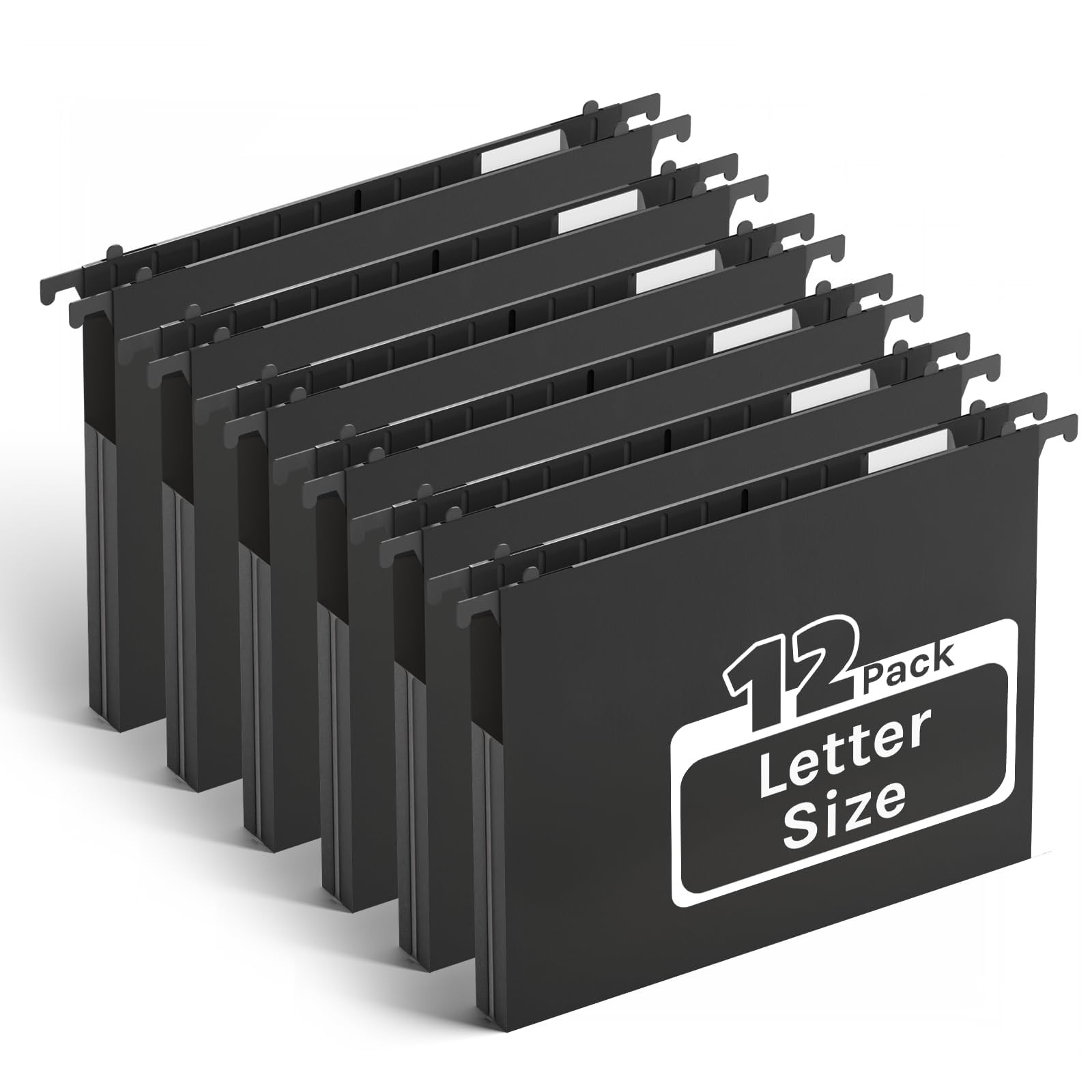 Extra Capacity Plastic Hanging File Folders1" Expanding Accordian PocketHeavy...