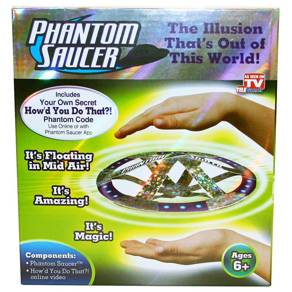 Lot of 2 The Phantom Saucer Illusion by Telebrands As Seen On TV