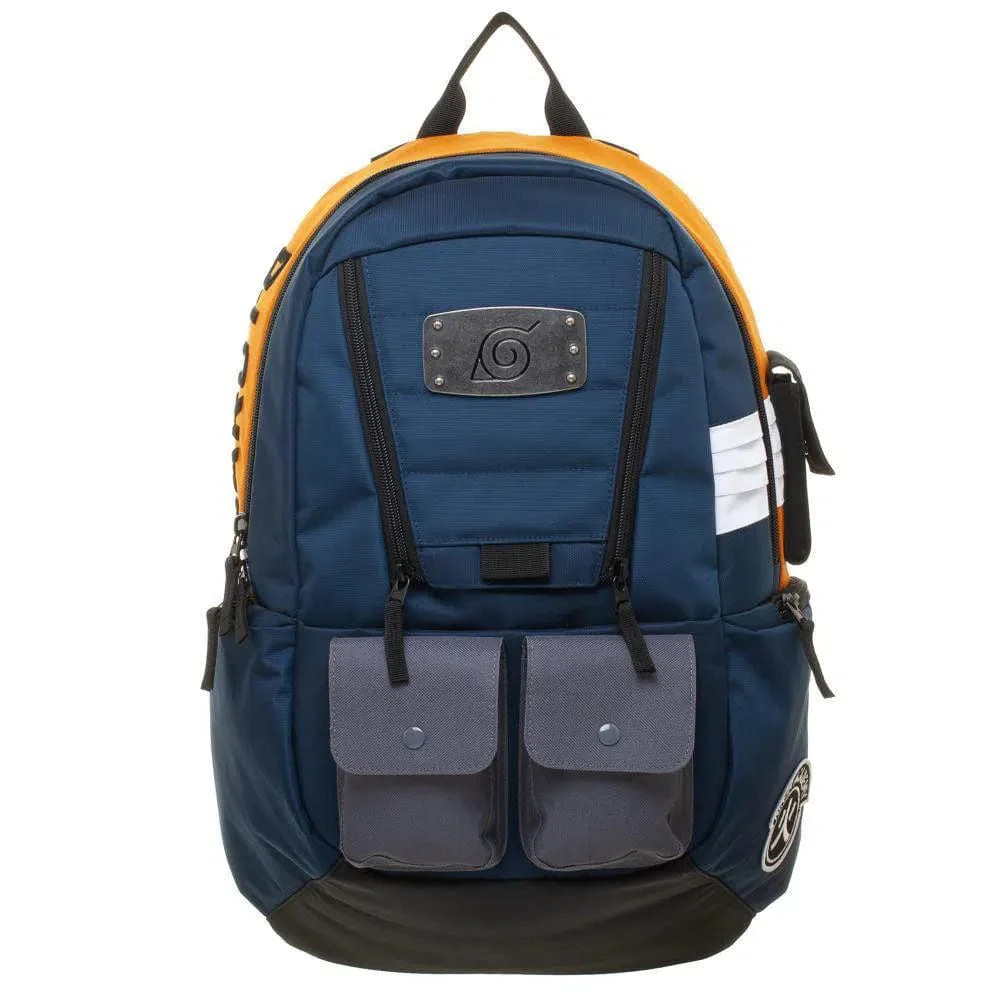 Naruto - Hidden Leaf Ninja Utility Laptop Backpack - Bioworld