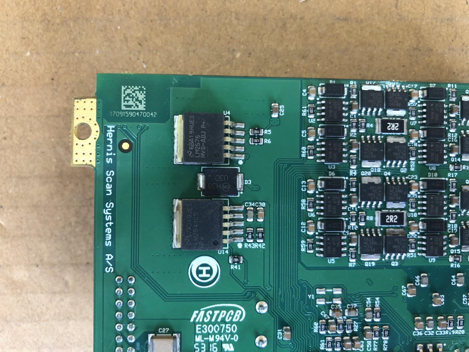 HERNIS SCAN SYSTEMS HS083F PCB