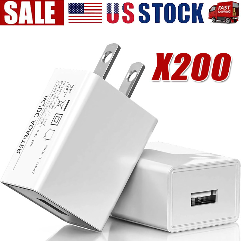 Universal 5V 1A US Plug USB AC Wall Charger Power Adapter For Smart Phone Lot
