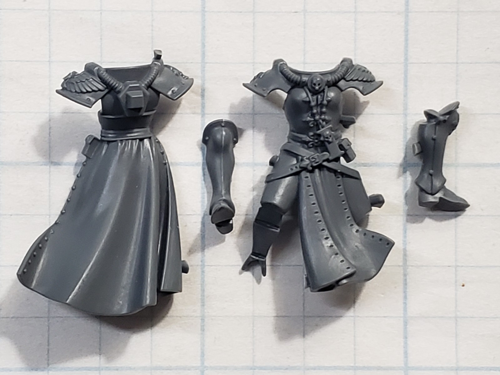 40K Adeptus Sororitas Bits Battle Sister Squad Robed Torso Legs Gunner #61