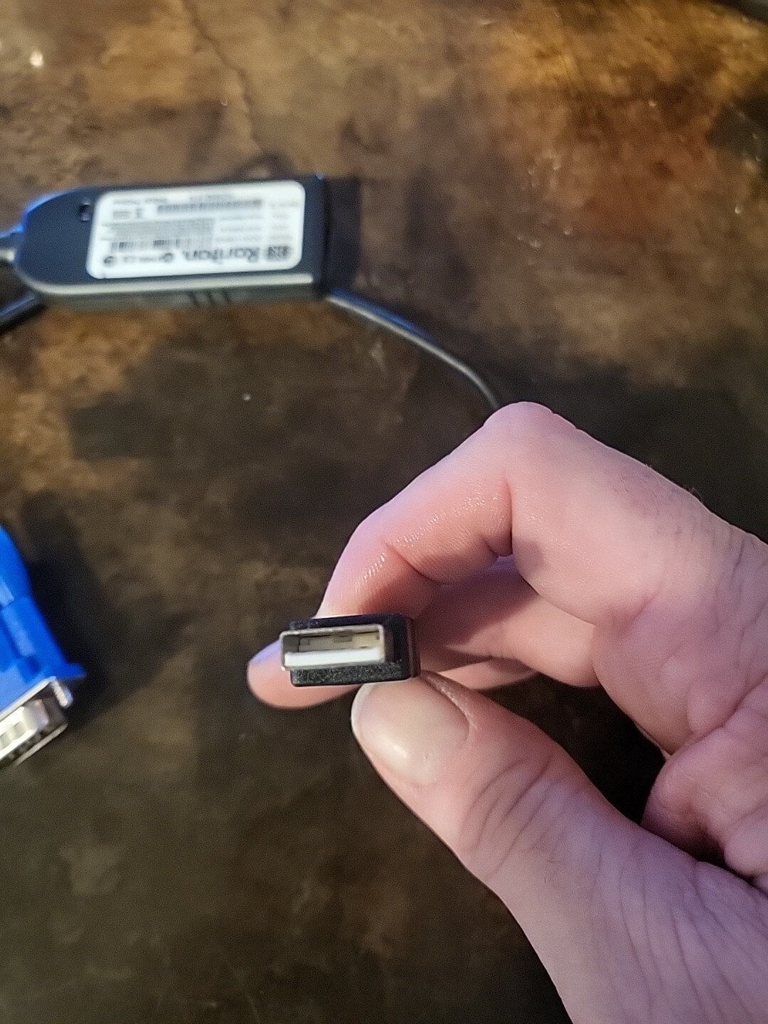 HP KVM USB Interface Adapter Cable, Part No: 396633-001