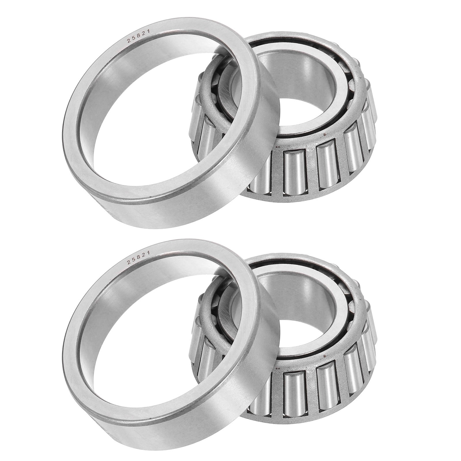2pcs 25877/25821 Tapered Roller Bearing Cone and Cup 1.375" Bore x 2.875" OD P6