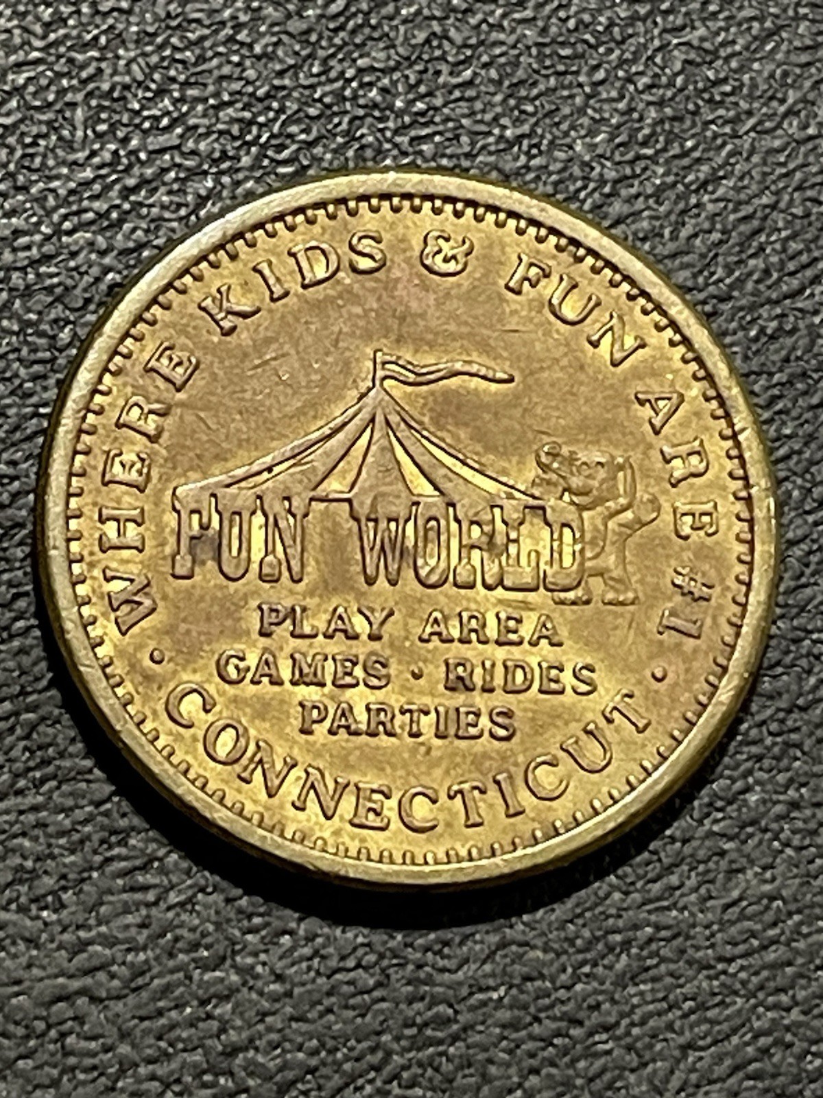 Fun World Connecticut Token #121053