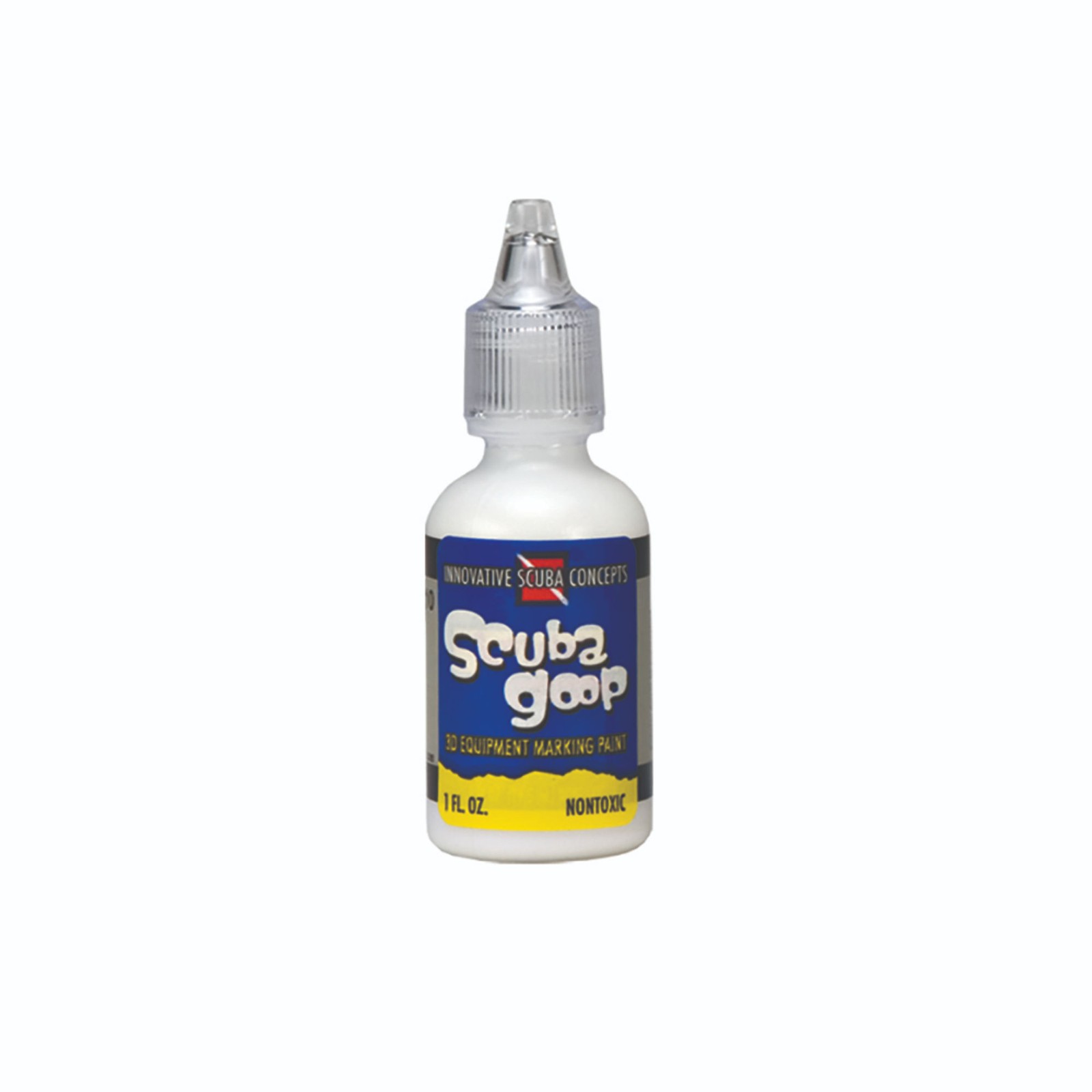 Innovative Scuba Concepts Scuba Goop 3D Marking Paint, White