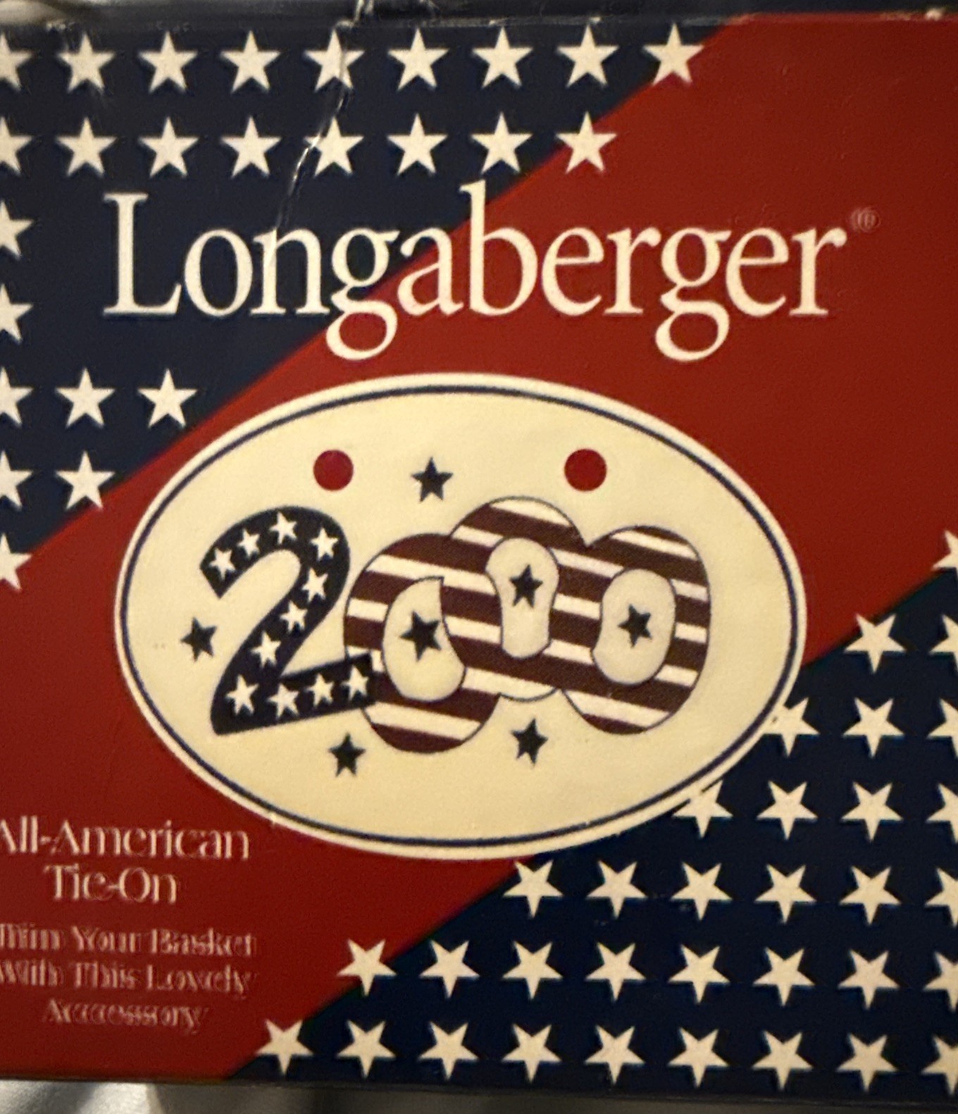 Longberger 2000 All American Tie On