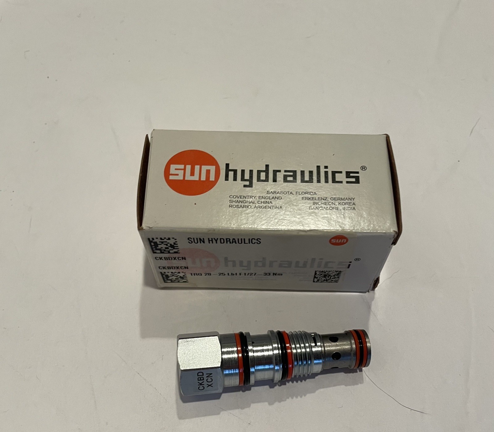 Sun Hydraulics CKBD XCN Hydraulic Check Valve NEW