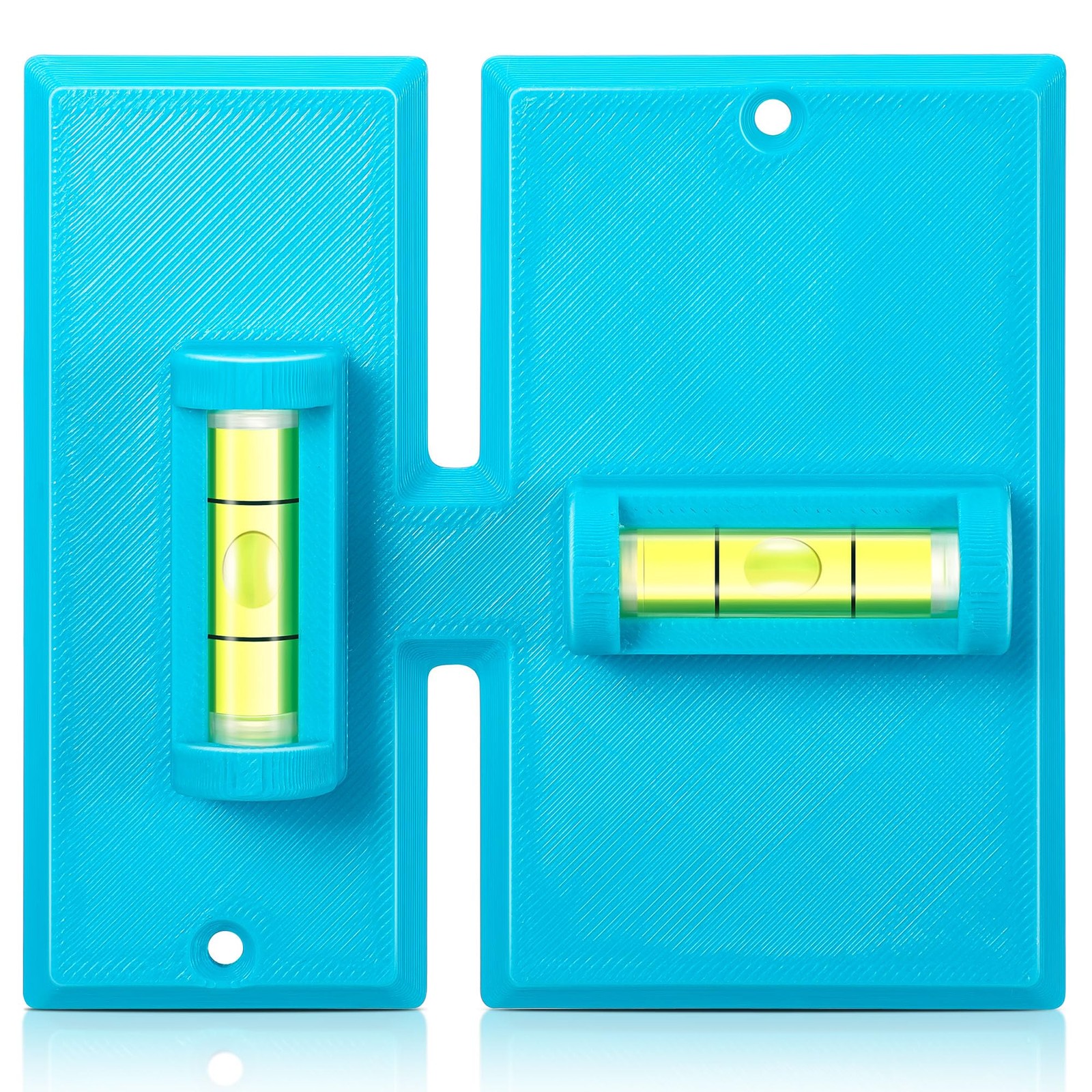 Outlet Box Template with Level, Fits 1/2 Gang Metal Boxes, Low Voltage Cutter T