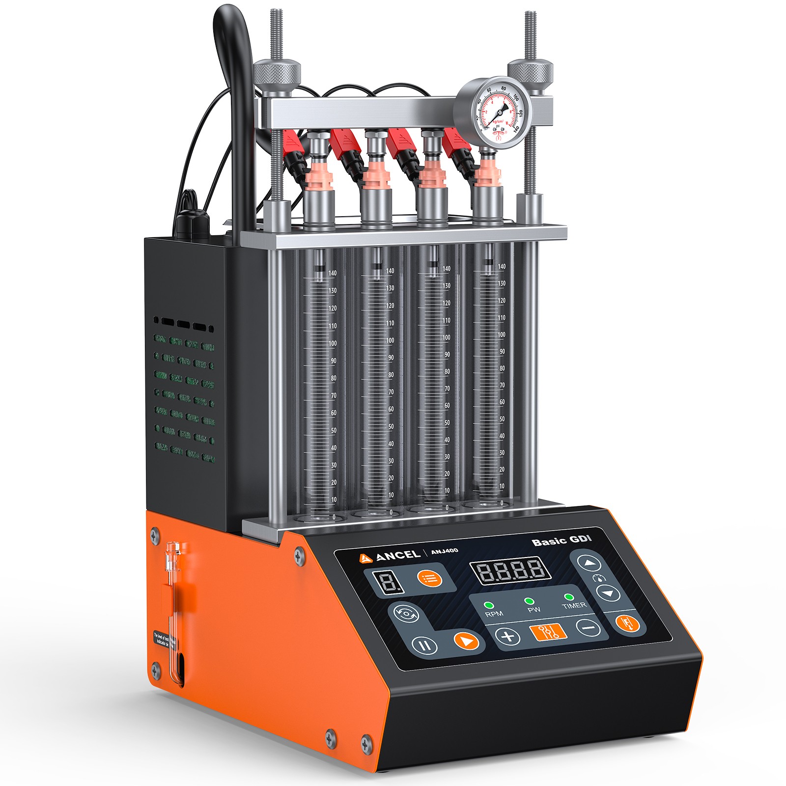ANCEL ANJ400 Fuel Injector Cleaner Tester Low-resistance Injector Test Function