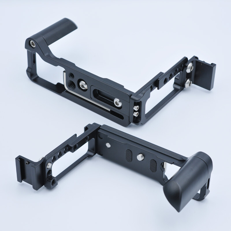 Extendable Hot Shoe Camera L Bracket Grip Holder Plate for Olympus E-M5 III