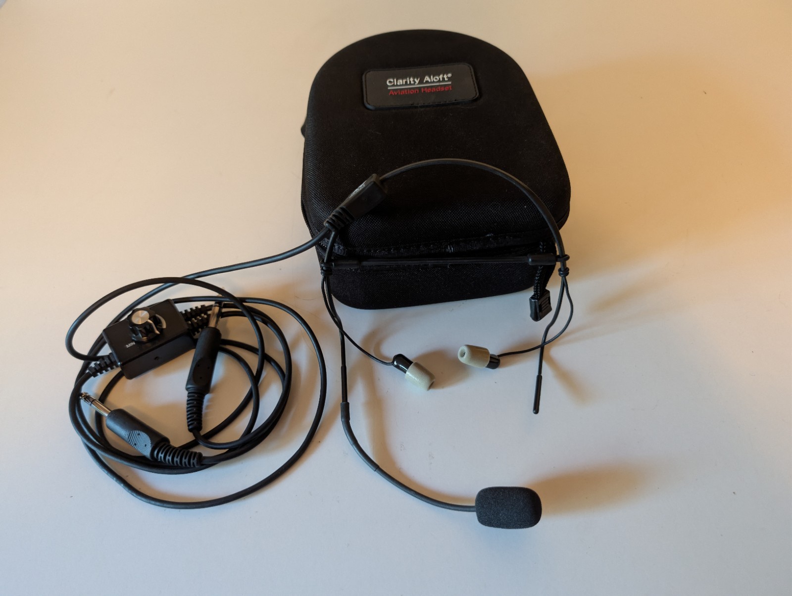 Clarity Aloft In Ear Aviation Headset w/ Case