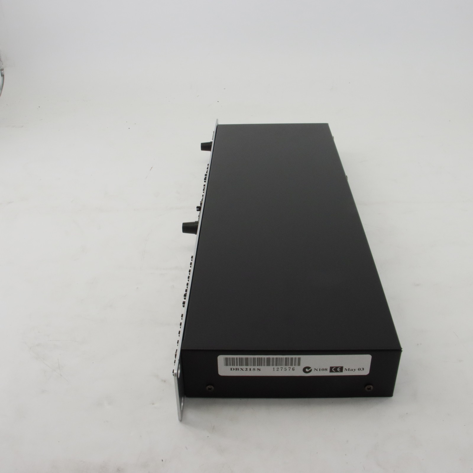 DBX 215s 15-Band Dual Channel Graphic Equalizer Switchable ±6 or ±15 dB