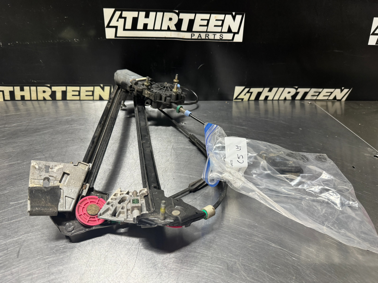 1997-2004 C5 CORVETTE DRIVER LH WINDOW MOTOR REGULATOR ASSEMBLY #N232