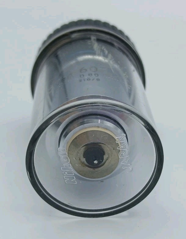 Nikon 321886 M Plan 60x 0.80 210/0 Metallurgical Microscope Objective Lens