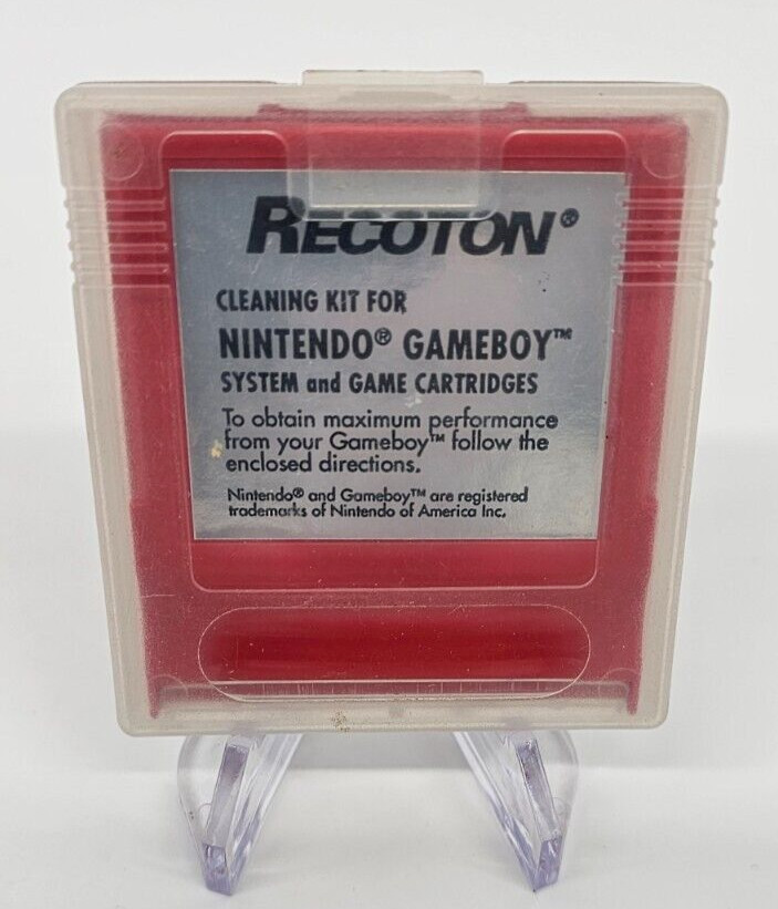Recoton Cleaning Kit for Nintendo Gameboy System & Game Cartridges - Very Good