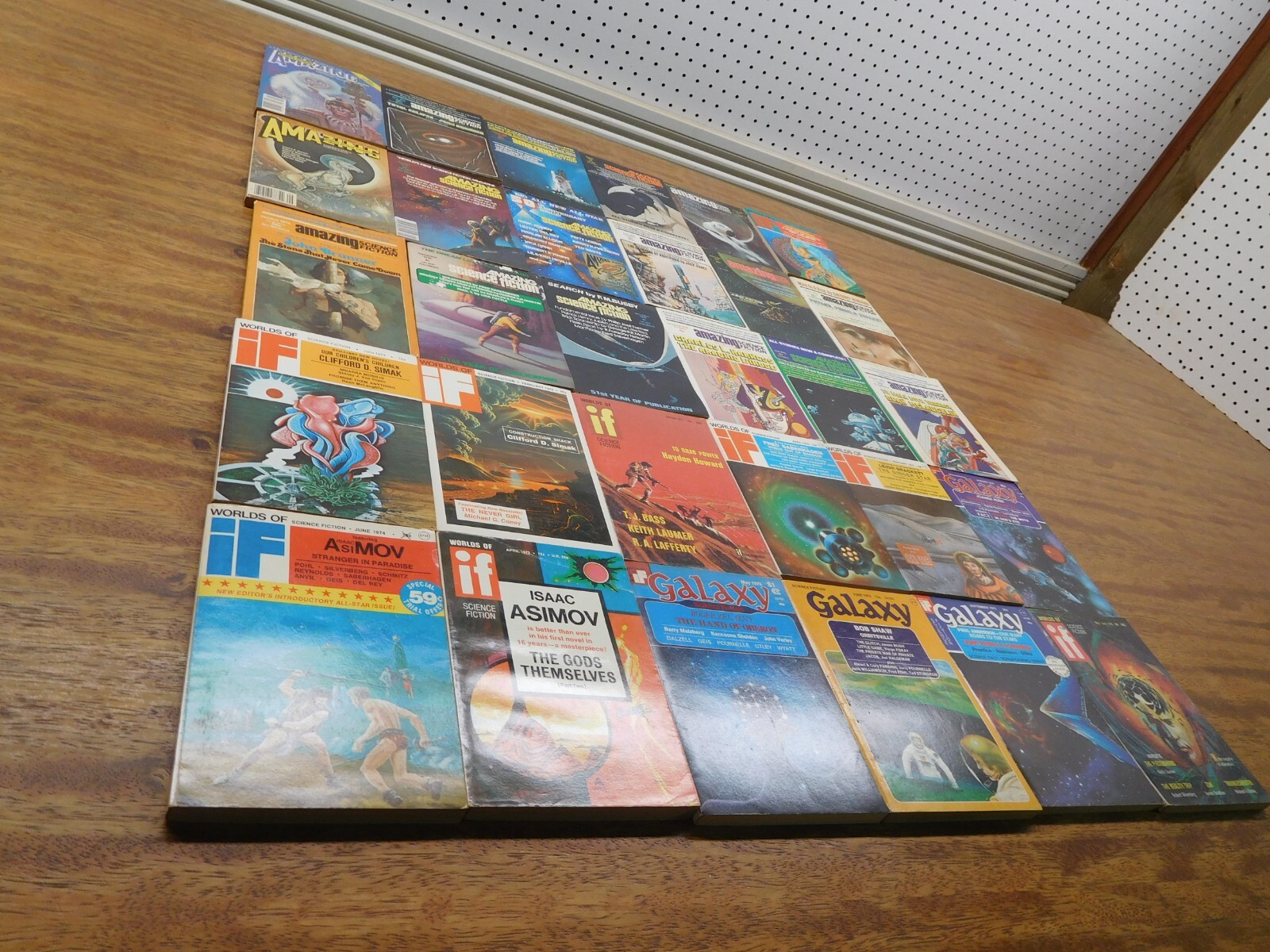 Fantastic 30 Vintage 1970's Sci-Fi Digests ~ Amazing, IF & Galaxy