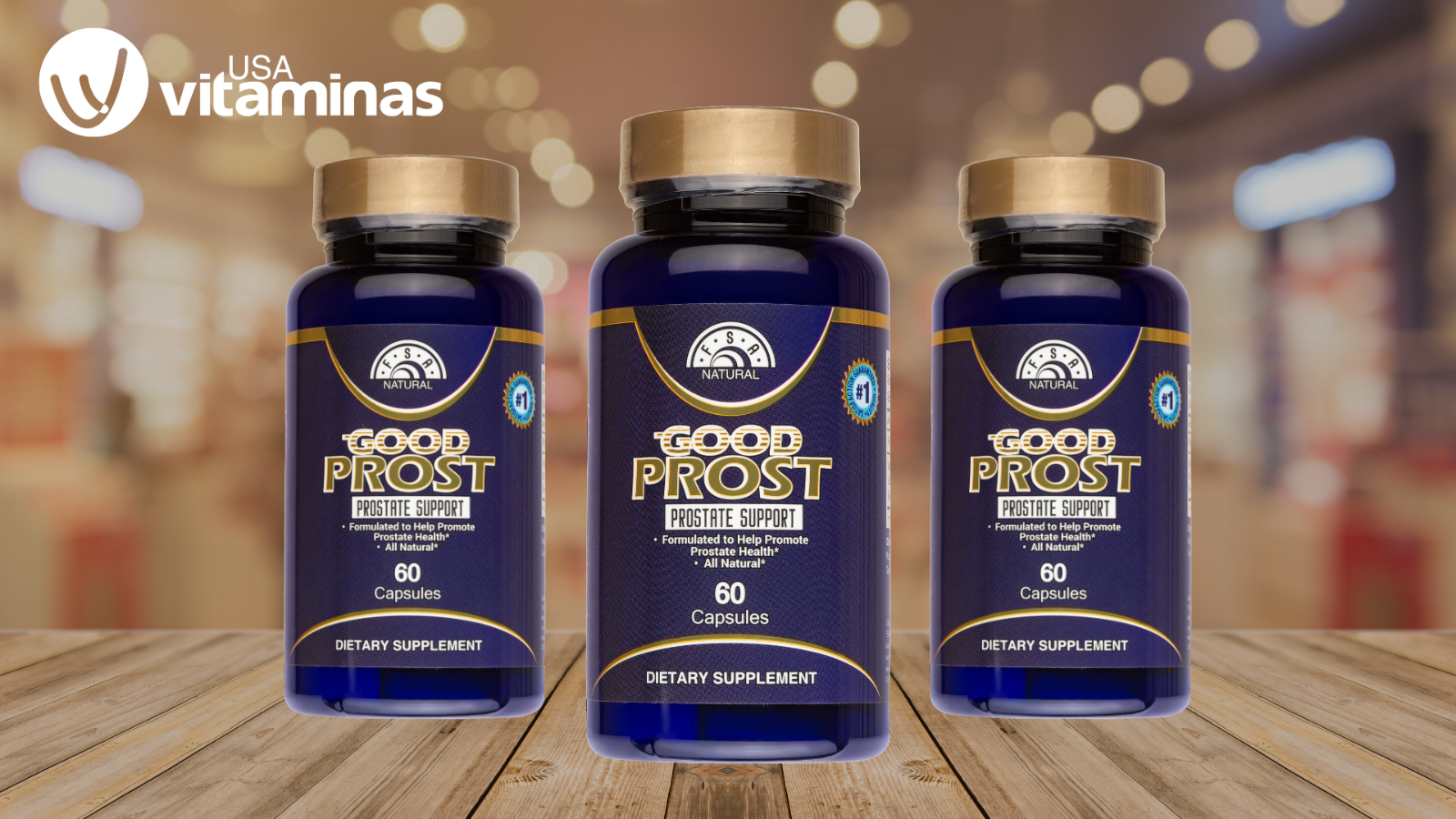GOOD PROST PROSTATE x 180 cap - Prostate Complex - Enlarged Prostate - 60 cap